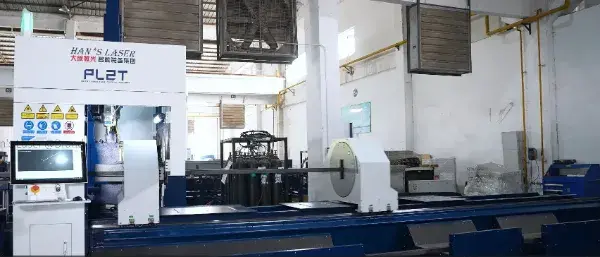 fábrica de máquina de solda a laser Imagem